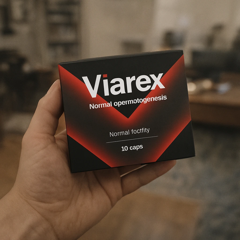 Foto del empaque de VIAREX de un cliente real